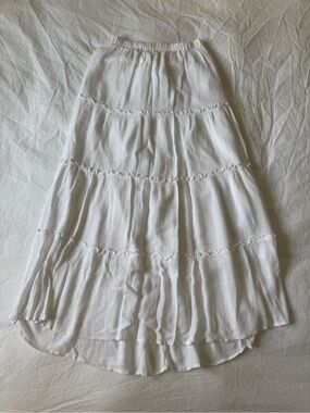 Hollister Tiered Maxi Skirt